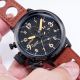 High Quality U Boat U-7750-55 Flightdeck Watch Black Case Yellow Markers (5)_th.jpg